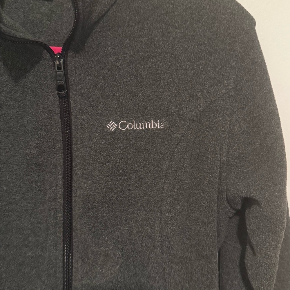 Columbia Charcoal Fleece Pullover - Picture 2 of 4